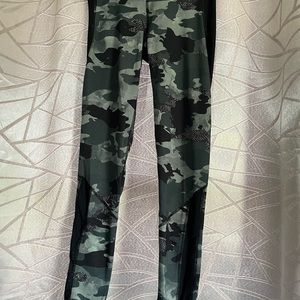 Camo workout pants